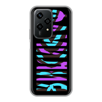 Силиконовый чехол на Honor 200 Lite с принтом ФАМИЛИЯ