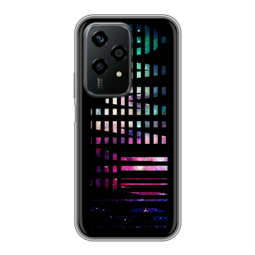 Силиконовый чехол на Honor 200 Lite с принтом ФАМИЛИЯ
