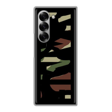 Пластиковый чехол на Samsung Galaxy Z Fold 6 с принтом NAME