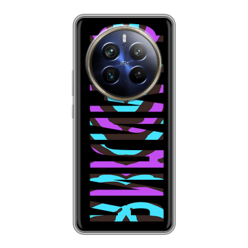 Силиконовый чехол на Realme 12 4G с принтом ФАМИЛИЯ