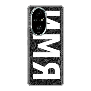 Силиконовый чехол на Honor 200 Pro с принтом ИМЯ