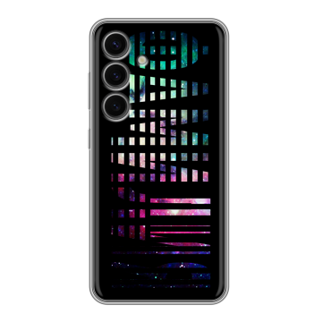 Силиконовый чехол на Samsung Galaxy S24 FE с принтом ФАМИЛИЯ