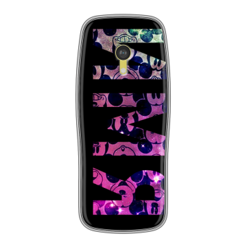 Силиконовый чехол на Nokia 3210 4G с принтом ИМЯ