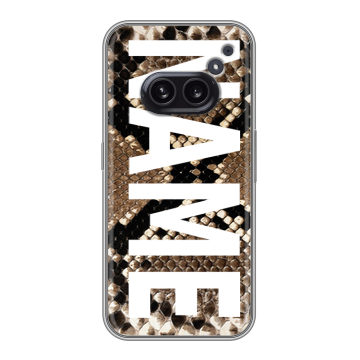 Силиконовый чехол на Nothing Phone (2a) Plus с принтом NAME