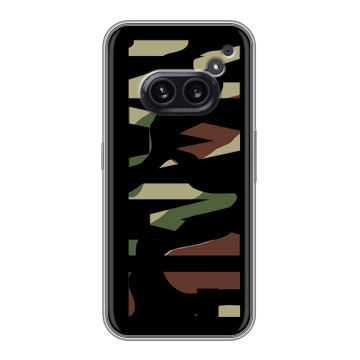 Силиконовый чехол на Nothing Phone (2a) Plus с принтом NAME