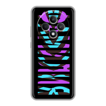 Силиконовый чехол на OPPO Reno12 F с принтом ФАМИЛИЯ