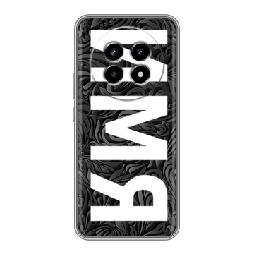 Силиконовый чехол на Realme 13 Pro с принтом ИМЯ