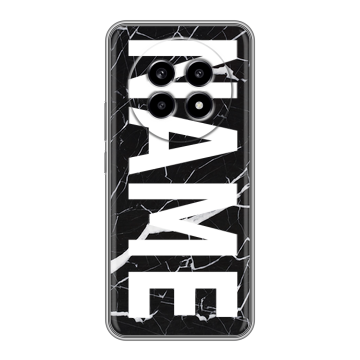 Силиконовый чехол на Realme 13 Pro с принтом NAME