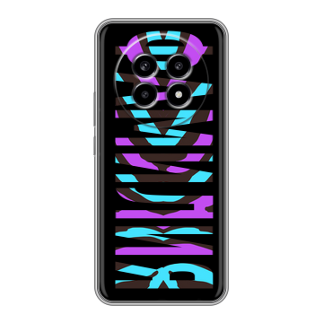 Силиконовый чехол на Realme 13 Pro с принтом ФАМИЛИЯ