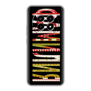 Силиконовый чехол на Realme 13 Pro с принтом ФАМИЛИЯ