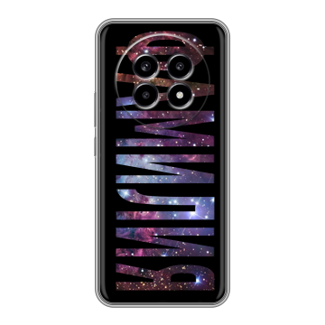 Силиконовый чехол на Realme 13 Pro с принтом ФАМИЛИЯ