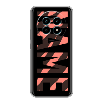 Силиконовый чехол на Realme 13 Pro Plus с принтом NAME
