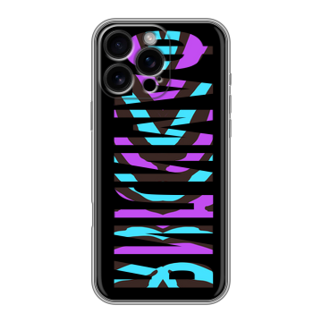 Силиконовый чехол на Iphone 16 Pro Max с принтом ФАМИЛИЯ