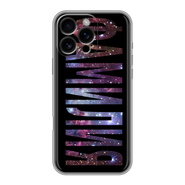 Силиконовый чехол на Iphone 16 Pro Max с принтом ФАМИЛИЯ