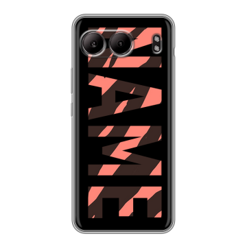 Силиконовый чехол на OnePlus Nord 4 с принтом NAME