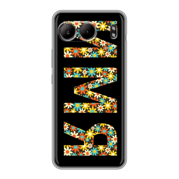 Силиконовый чехол на OnePlus Nord 4 с принтом ИМЯ