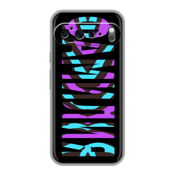 Силиконовый чехол на Google Pixel 9 Pro XL с принтом ФАМИЛИЯ