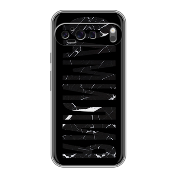 Силиконовый чехол на Google Pixel 9 Pro XL с принтом ФАМИЛИЯ