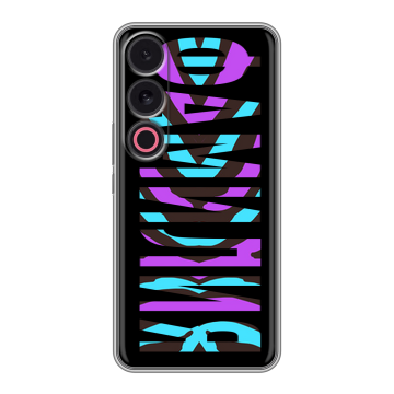Силиконовый чехол на Meizu 21 с принтом ФАМИЛИЯ