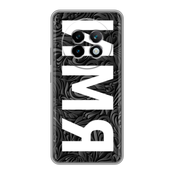 Силиконовый чехол на Realme 13 Plus 5G с принтом ИМЯ