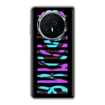 Пластиковый чехол на Honor Magic V3 с принтом ФАМИЛИЯ