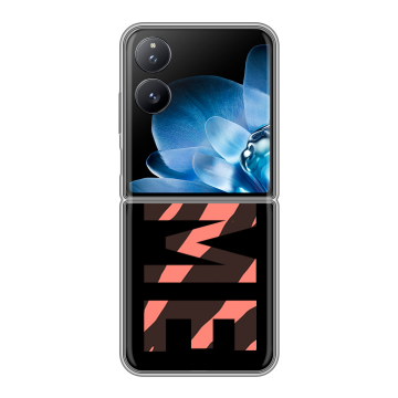 Пластиковый чехол на Xiaomi Mix Flip с принтом NAME