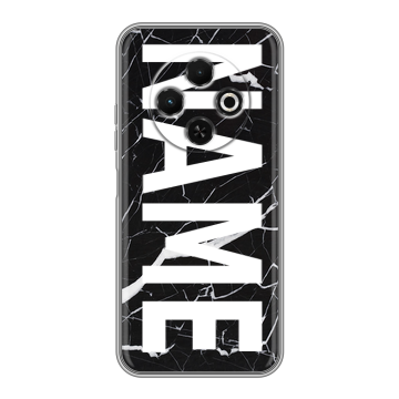 Силиконовый чехол на Tecno Spark 30C с принтом NAME