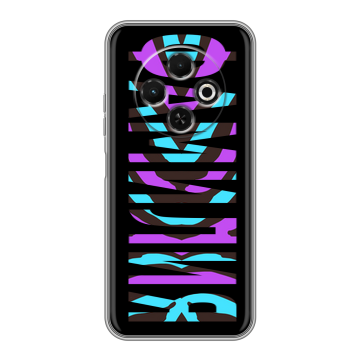 Силиконовый чехол на Tecno Spark 30C с принтом ФАМИЛИЯ