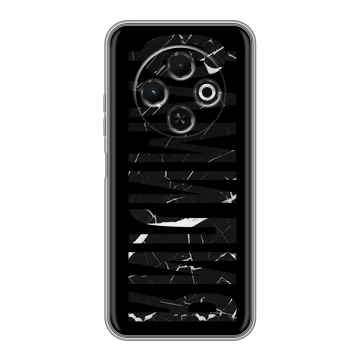 Силиконовый чехол на Tecno Spark 30C с принтом ФАМИЛИЯ