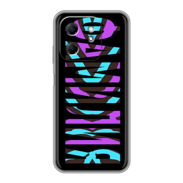 Силиконовый чехол на Infinix Hot 50i с принтом ФАМИЛИЯ