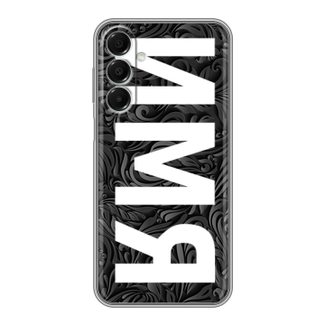 Силиконовый чехол на Samsung Galaxy A16 с принтом ИМЯ