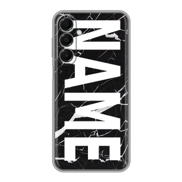 Силиконовый чехол на Samsung Galaxy A16 с принтом NAME