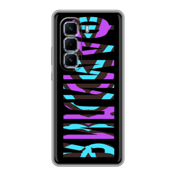 Силиконовый чехол на Infinix Hot 50 Pro Plus с принтом ФАМИЛИЯ
