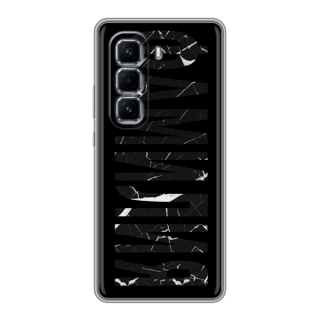 Силиконовый чехол на Infinix Hot 50 Pro Plus с принтом ФАМИЛИЯ