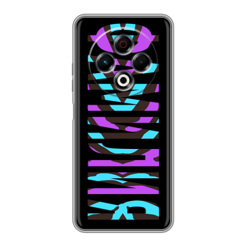 Силиконовый чехол на Tecno Spark 30 4G с принтом ФАМИЛИЯ