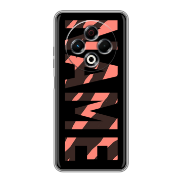 Силиконовый чехол на Tecno Spark 30 4G с принтом NAME