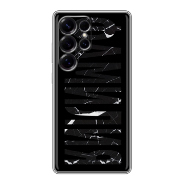 Силиконовый чехол на Samsung Galaxy S25 Ultra с принтом ФАМИЛИЯ