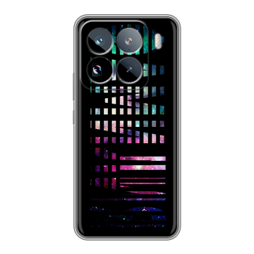 Силиконовый чехол на Xiaomi 15 Pro с принтом ФАМИЛИЯ