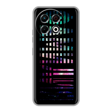 Силиконовый чехол на Tecno Spark 30 Pro с принтом ФАМИЛИЯ
