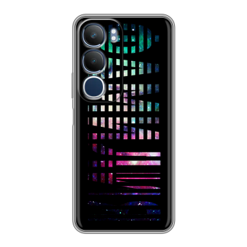 Силиконовый чехол на Vivo Y19s с принтом ФАМИЛИЯ