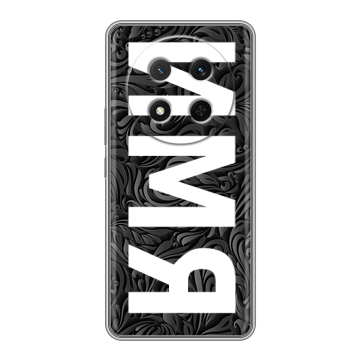 Силиконовый чехол на Honor X9c с принтом ИМЯ