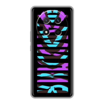 Силиконовый чехол на Honor X9c с принтом ФАМИЛИЯ