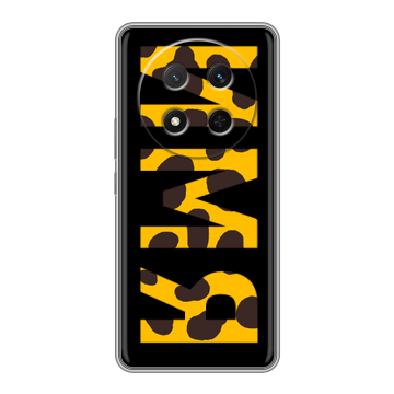 Силиконовый чехол на Honor X9c с принтом ИМЯ
