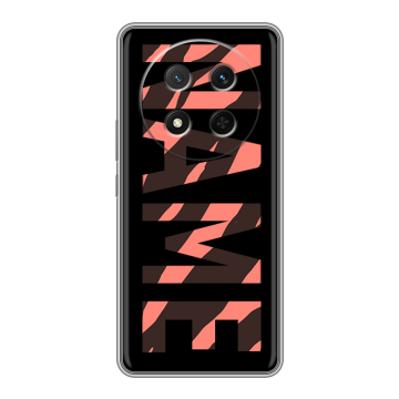 Силиконовый чехол на Honor X9c с принтом NAME