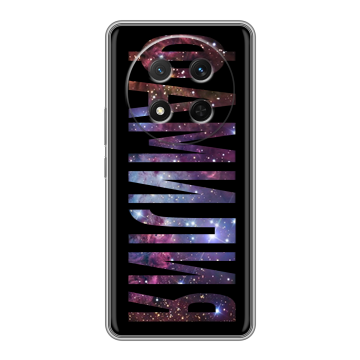 Силиконовый чехол на Honor X9c с принтом ФАМИЛИЯ