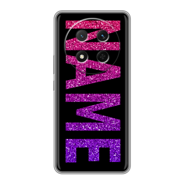 Силиконовый чехол на Honor X9c с принтом NAME