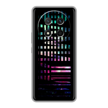 Силиконовый чехол на Honor X9c с принтом ФАМИЛИЯ
