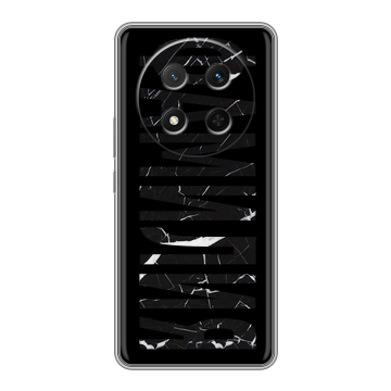 Силиконовый чехол на Honor X9c с принтом ФАМИЛИЯ