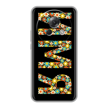 Силиконовый чехол на Meizu Lucky 08 с принтом ИМЯ