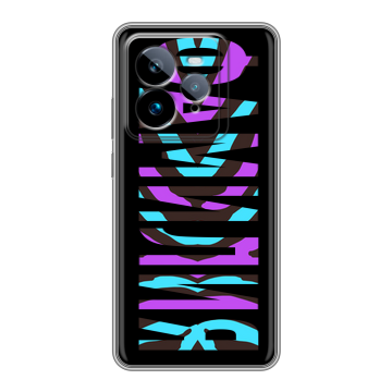 Силиконовый чехол на Realme GT7 Pro с принтом ФАМИЛИЯ